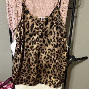 Maurices Animal Print Satin Camisole